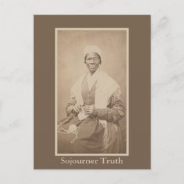 Cartão Postal Foto histórica do jornalista Abolicionista Sojorne