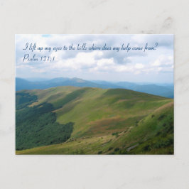 Cartão Postal Foto Inspiracional com Cotação | Presentes Cristão