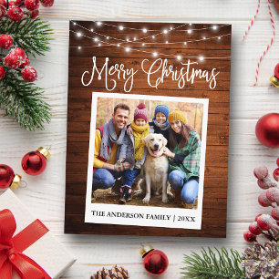 Cartão Postal Foto instantânea da câmera fotográfica de luzes