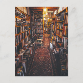 Cartão Postal Foto Interna da Livraria Usada