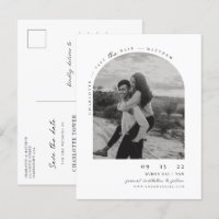 Foto minimalista de arco moderno Salve a data