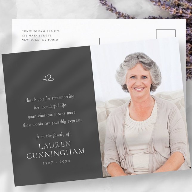 Cartão Postal Foto moderna minimalista memorial (Criador carregado)