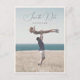 Cartão Postal Foto náutica costeira salvar a data