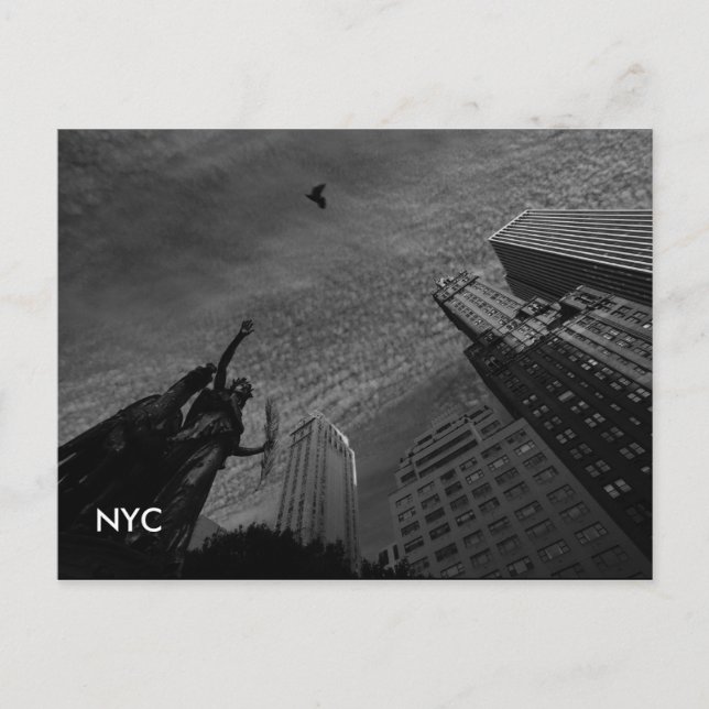 Cartão Postal foto, NYC (Frente)