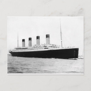 Cartão Postal Foto original da safra do Titanic