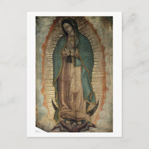 Cartão Postal Foto original de Nossa Senhora de Guadalupe