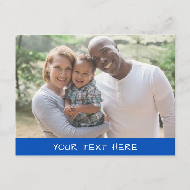 Cartão Postal Foto Personalizada (Frente)