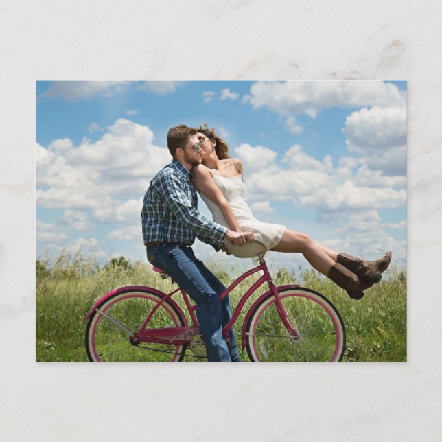 Cartão Postal Foto Personalizada Customizada (Frente)