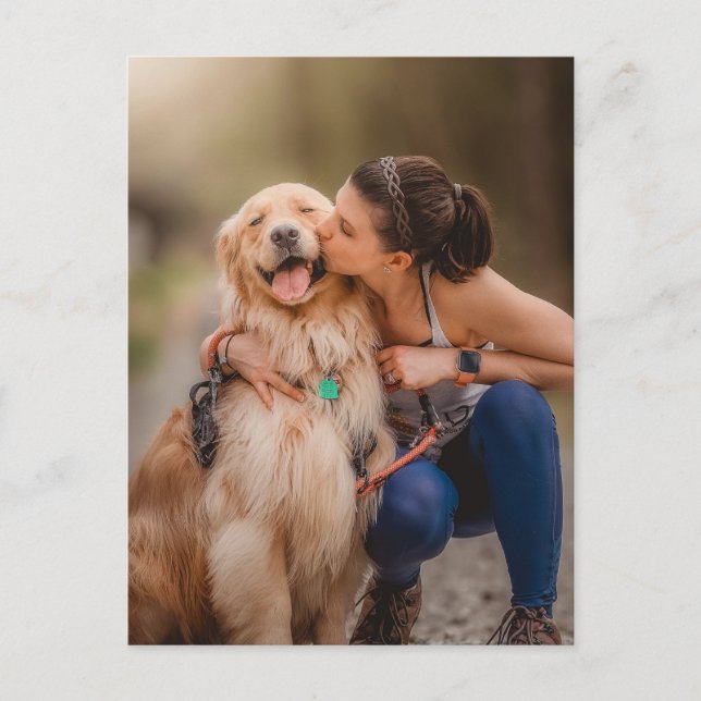 Cartão Postal Foto personalizada personalizada (Frente)