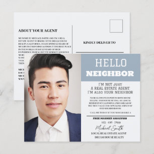 Cartão Postal Foto Personalizada Seu Corretor de Imóveis da Vizi