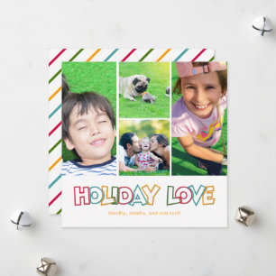 Cartão Postal Foto Plano de Amor de Férias Alegre 