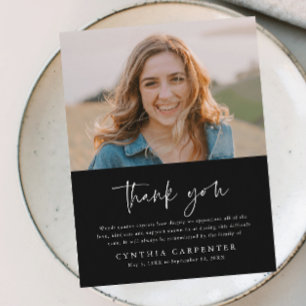 Cartão Postal Foto Simples de Memorial de Funeral