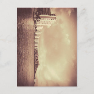 Cartão Postal Foto Vintage Da Praia Do Havaí