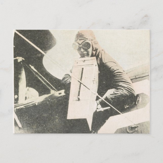 Cartão Postal Fotografia aérea Vintage (Frente)