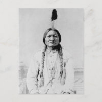 Fotografia Antiga do Líder Lakota Touro Sentado