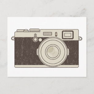 Cartão Postal Fotografia da câmera Vintage