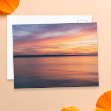 Fotografia da paisagem do pôr do sol laranja e rox