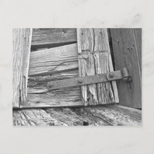 Cartão Postal Fotografia da Porta Corral Dilapidada
