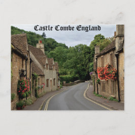 Cartão Postal Fotografia de alta definição de Castle Combe Engla