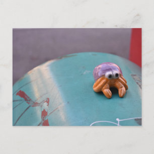 Cartão Postal Fotografia de Crabby Crab NYC Urban Street