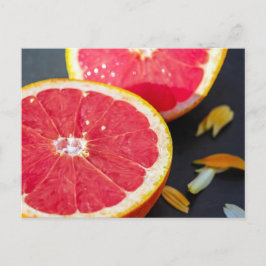 Cartão Postal Fotografia de Fruta de toranja