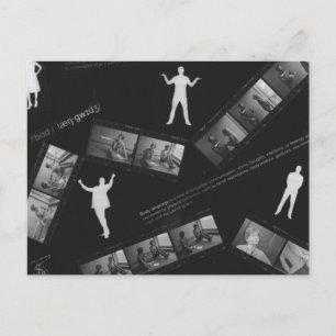 Cartão Postal Fotografia de linguagem corporal