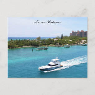 Cartão Postal Fotografia de Nassau Bahamas