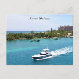 Cartão Postal Fotografia de Nassau Bahamas 