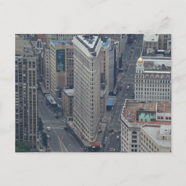 Cartão Postal Fotografia de Nova York (Frente)