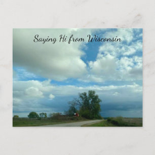 Cartão Postal  Fotografia de Paisagem de Wisconsin