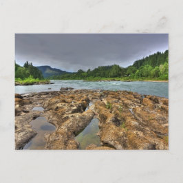 Cartão Postal Fotografia de Rochas Cênicas do Rio