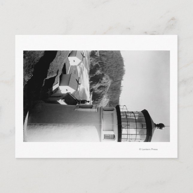 Cartão Postal Fotografia do farol da Cabeça HacentaCosta (Frente)