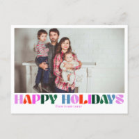 Fotografia fotográfica moderna - Letras coloridas 