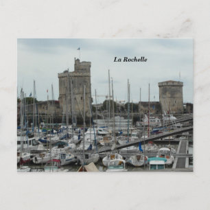 Cartão Postal Fotografia La Rochelle, França -