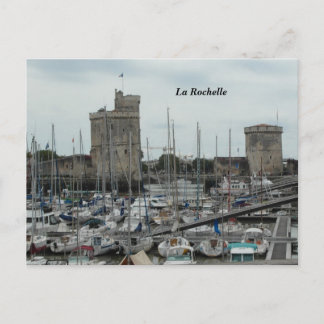 Cartão Postal Fotografia La Rochelle, França -