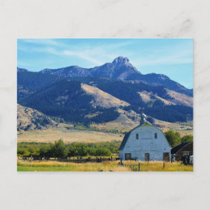 Cartão Postal Fotografia rural EUA Paisagem Bonito no campo