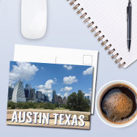 Fotografia Skyline na Cidade de Austin do Texas