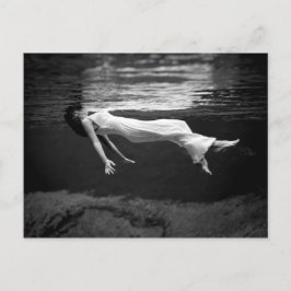 Cartão Postal Fotografia subaquática da forma