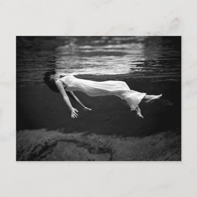 Cartão Postal Fotografia subaquática da forma (Frente)