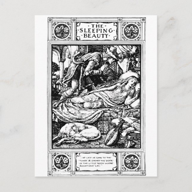 Cartão Postal fotografias de beleza-sono (Frente)