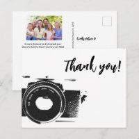 Fotógrafo de Família Sem logotipo Foto Postcard