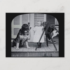 Cartão Postal Fotógrafo e Rua dela. Bernard Vintage