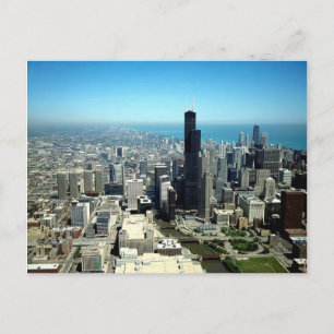 Cartão Postal Fotos de Chicago: Linha aérea