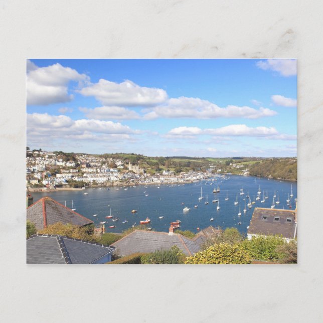 Cartão Postal Fowey (Frente)