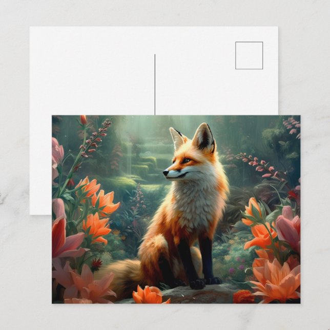 Cartão Postal Fox  (Frente/Verso)