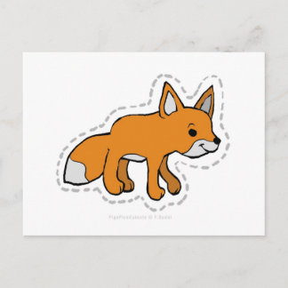 CARTÃO POSTAL FOX