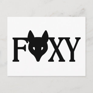 Cartão Postal Foxy