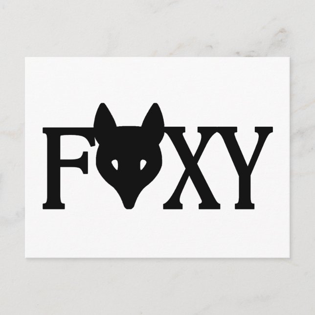 Cartão Postal Foxy (Frente)