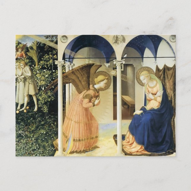 Cartão Postal Fra Angelico The Annunciation (Frente)
