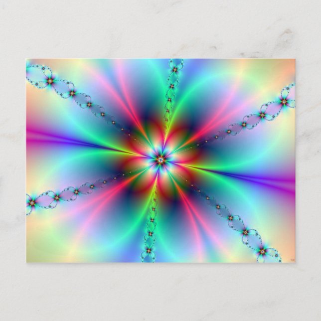 Cartão Postal Fraco de alimentação da ventoinha (Frente)